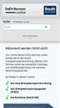 Mobile Screenshot of enev-normen.de